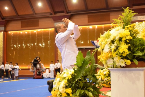 Nakhon Si Thammarat Rajabhat University had a ceremony of Recipient of the Royal Command to appoint Assistant Professor Dr. Kanata  Thatthong as the President of Nakhon Si Thammarat Rajabhat University