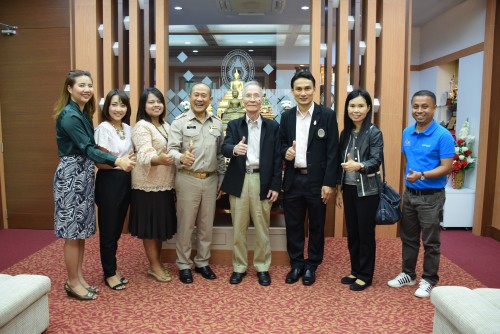 ผู้ทรงคุณวุฒิสำนักงานกองทุนสนับสนุนการวิจัย พบผู้บริหาร มรภ.นศ. ขับเคลื่อนงานวิจัยด้านการท่องเที่ยว