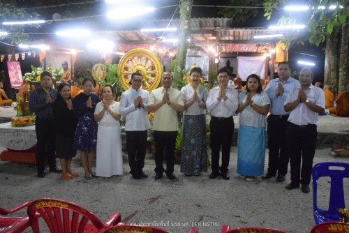 NSTRU administrators give refreshments water to the monks devotion to society