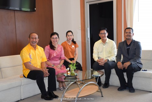 The representative from SE-ED iKids met the administrators of NSTRU to discuss the Project of  IYRC THAILAND 2018