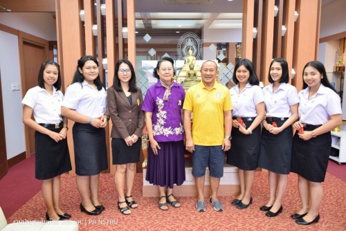 SEA-Teacher students meet and listen to the address of President who also gives support before travelling to Philippines and Indonesia