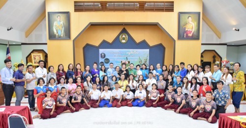 วิทยาลัยศิลปะและวัฒนธรรม มรภ. นศ. จัดโครงการอบรมเชิงปฏิบัติการนาฏศิลป์ไทย ประจำปี 2562
