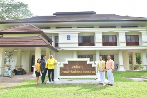 อธิการบดีตรวจเยี่ยมอาคาร 8 และ 17 เตรียมพร้อมก่อนดำเนินการเปิดใช้อย่างเป็นทางการ