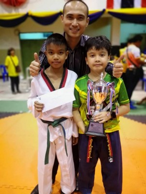 Satit NSTRU Student sweeps 4 awards at the Nakhon Si Thammarat Taekwondo 2019 Open Championship