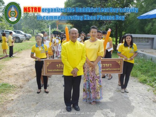 NSTRU organizes the Buddhist Lent Day activity in commemorating Khao Phansa Day