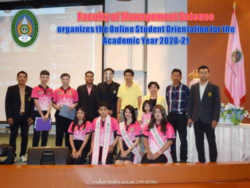Faculty of Management Science organizes the Online Student Orientation for the Academic year 2020-21