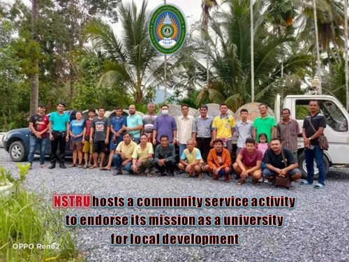 NSTRU hosts a community service activity to endorse its mission as a university for local development