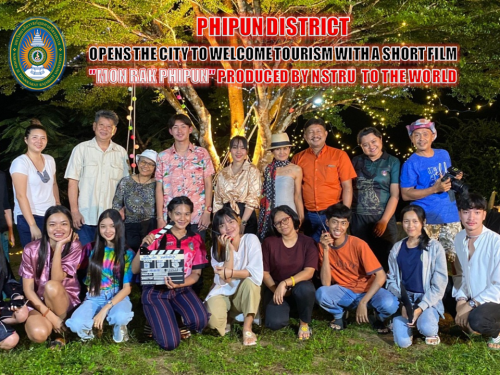 Phipun opens the city to welcome tourism with a short film "Mon Rak Phipun" produced by Nakhon Si Thammarat Rajabhat University to the world
