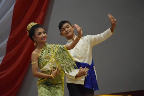 The Faculty of Humanities and Social Sciences Organized a Thai Dance Competition